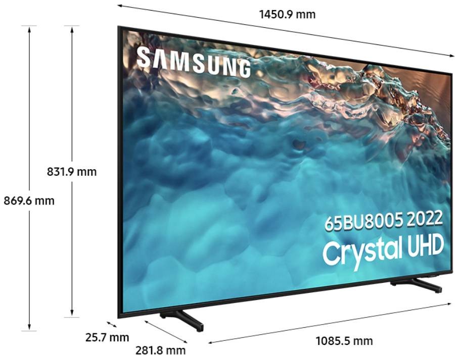 SAMSUNG TV LED 4K 163 cm 65"