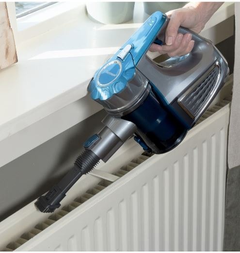 Aspirateur balai BESTRON sans fil Pure and Clean 600W Bleu - AVC850A