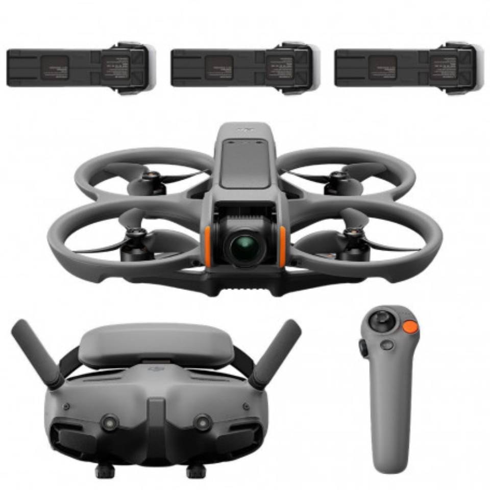 Drone DJI INNOVATION Avata 2 Fly More Combo Gris AVATA2-FLYMORECOMBO3