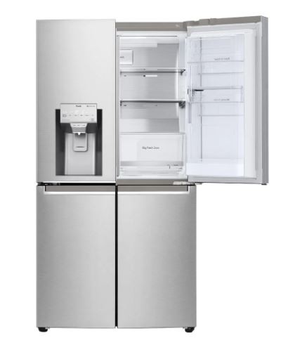 LG Réfrigérateur 4 portes Froid Ventilé No Frost 638L Gris - GMJ945NS9F