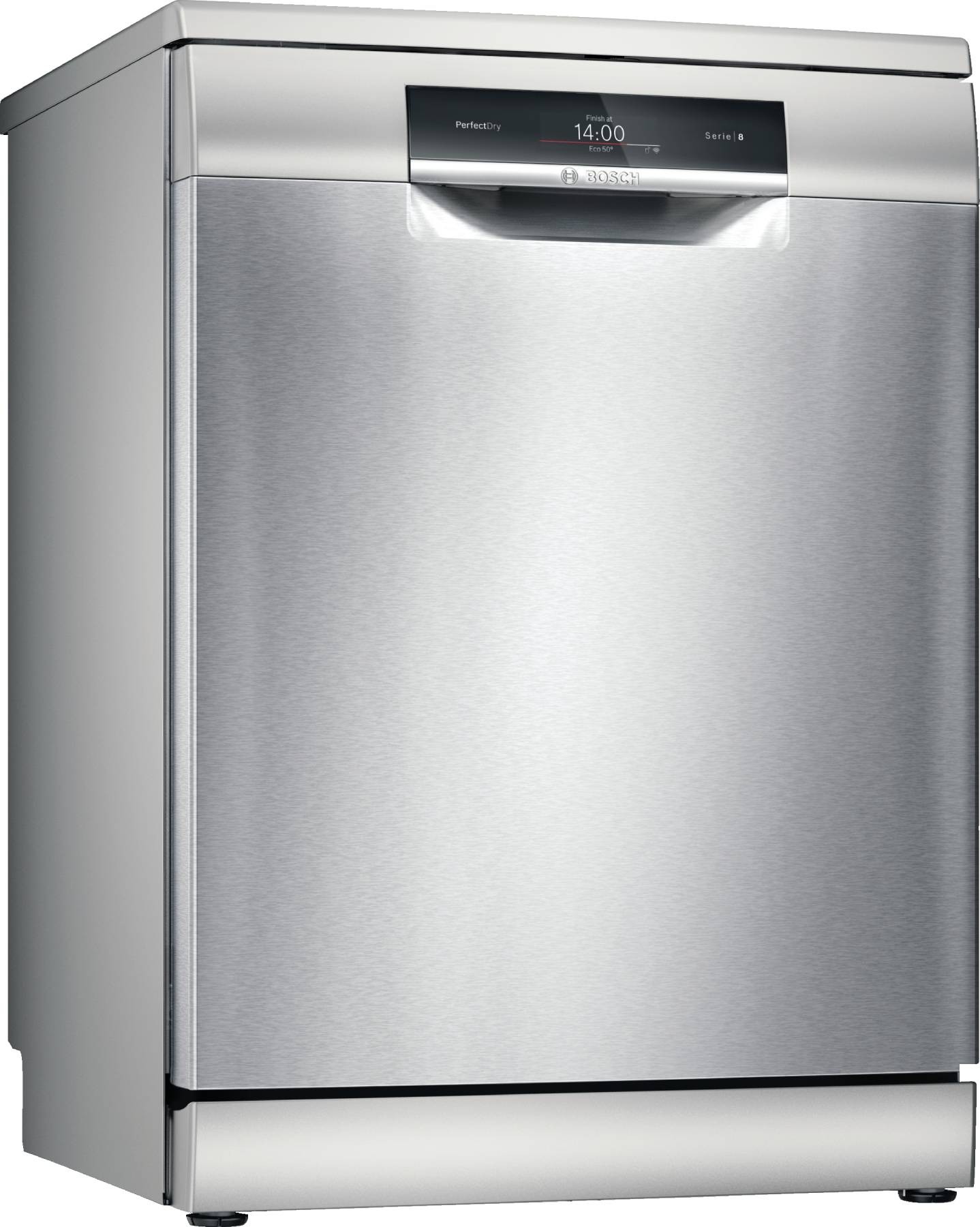 BOSCH Lave vaisselle 60 cm Série 8 Home Connect PerfectDry 43dB 14 couverts Inox - SMS8YCI03E