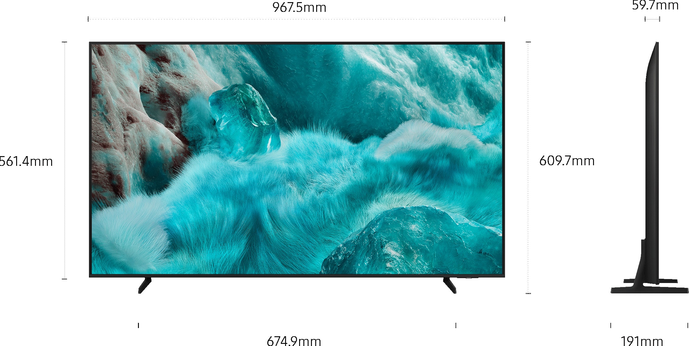 TV QLED 4K 108 cm SAMSUNG - TQ43Q7F4 TV QLED 4K 108 cm SAMSUNG - TQ43Q7F4