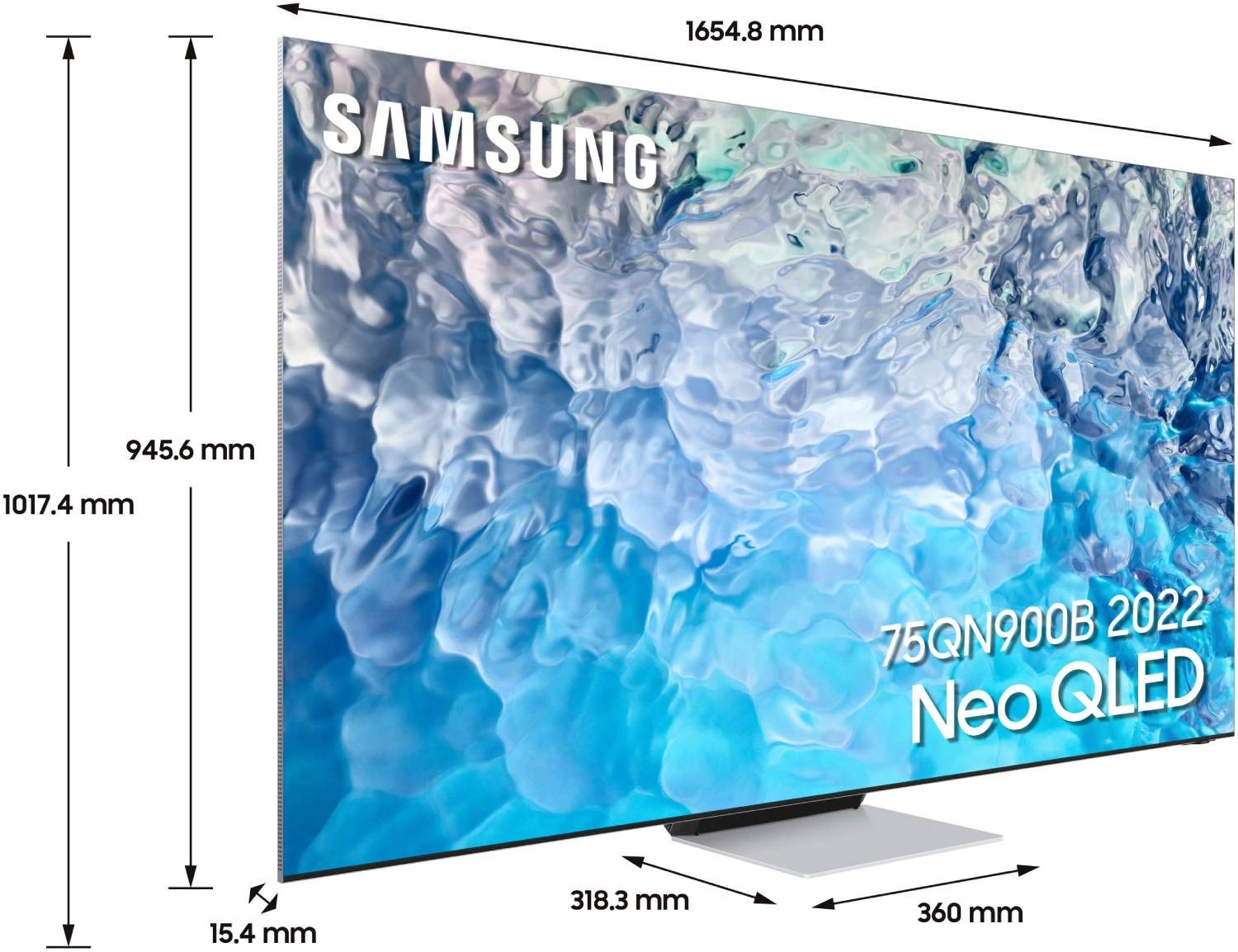SAMSUNG TV Neo QLED 8K 189 cm TV Neo QLED QE75QN900B 8K 189 cm