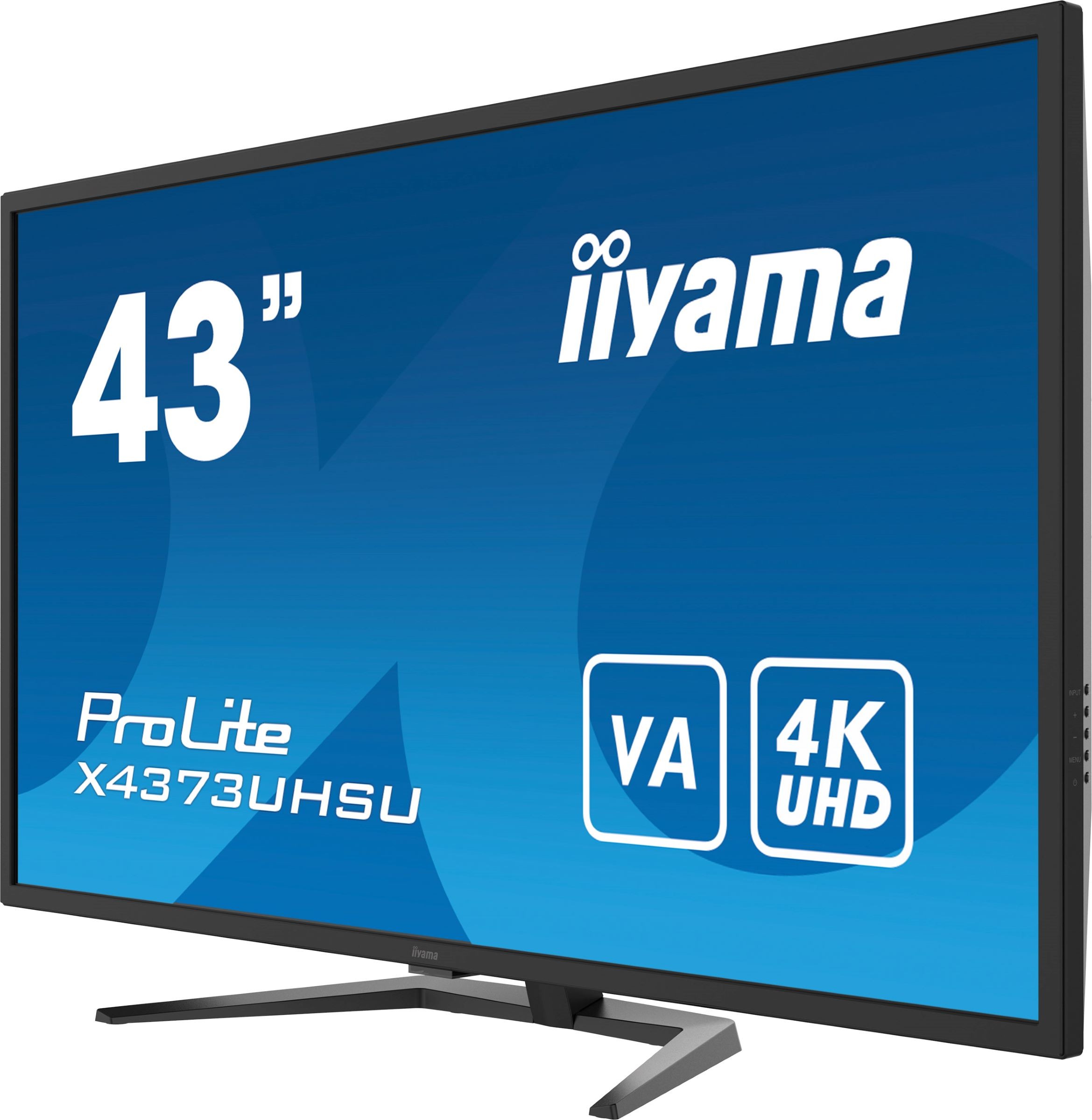 IIYAMA Ecran 43 pouces 4K ProLite  4K 3ms Noir - X4373UHSU-B1