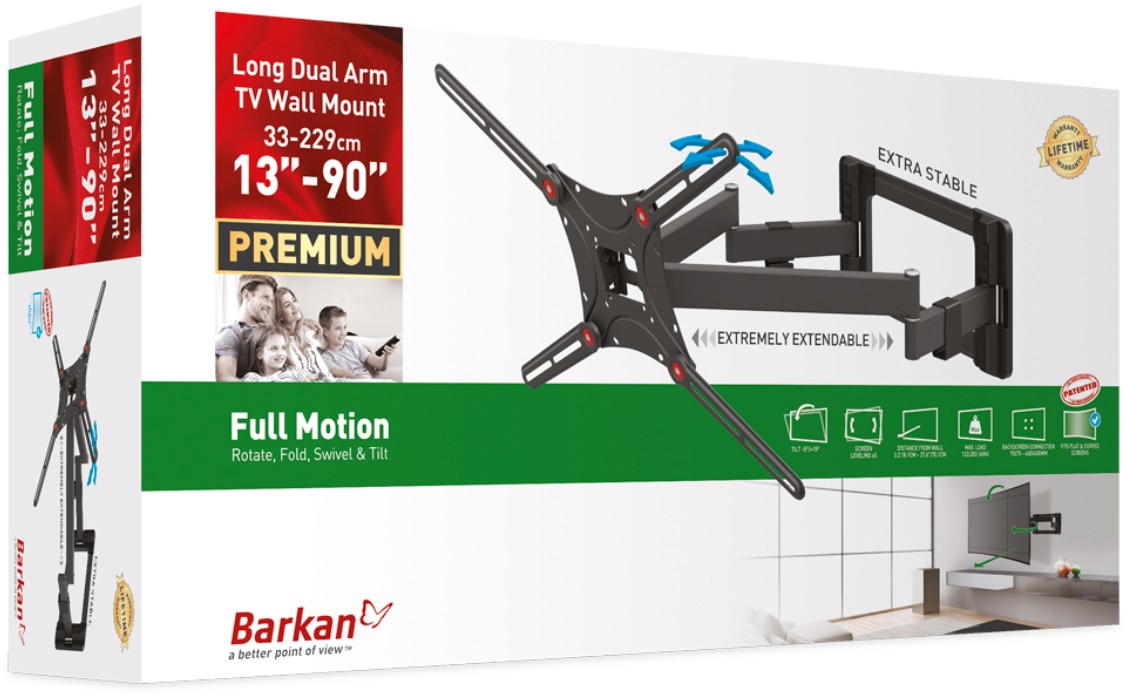 Support mural BARKAN  - BM464L