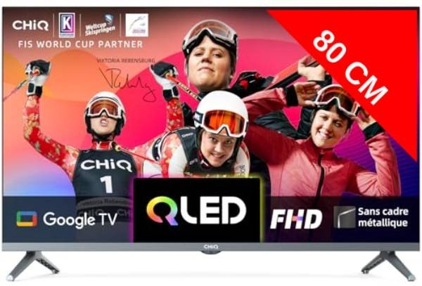 TV QLED Full HD 80 cm CHIQ Smart TV 32" - L32QM8T TV QLED Full HD 80 cm CHIQ Smart TV 32" - L32QM8T