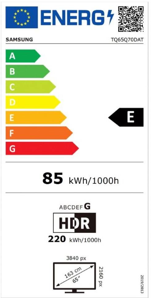 TV QLED 4K 163 cm SAMSUNG Q70D, Smart TV, 100Hz, 65" - TQ65Q70D TV QLED 4K 163 cm SAMSUNG Q70D, Smart TV, 100Hz, 65" - TQ65Q70D