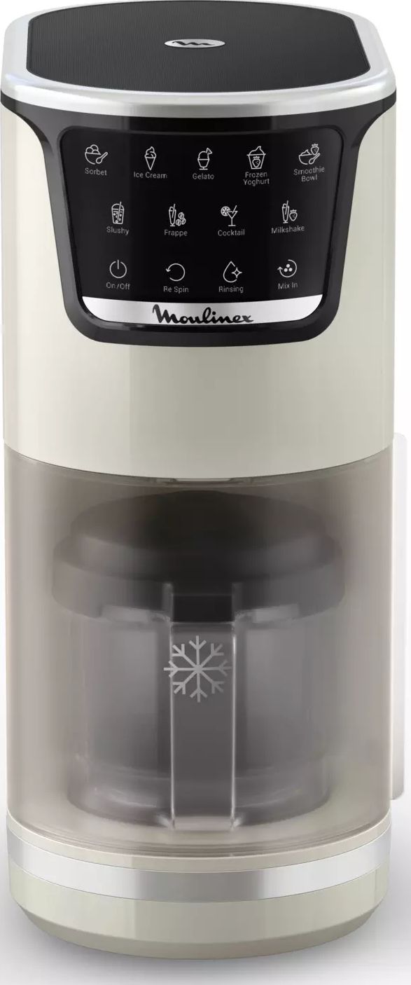 Sorbetière MOULINEX 1.4L 10 programmes automatiques 3 bols MJ602AF0
