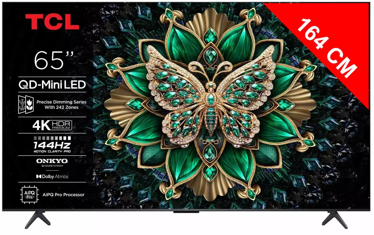 TV Mini LED 4K 164 cm 65C6K