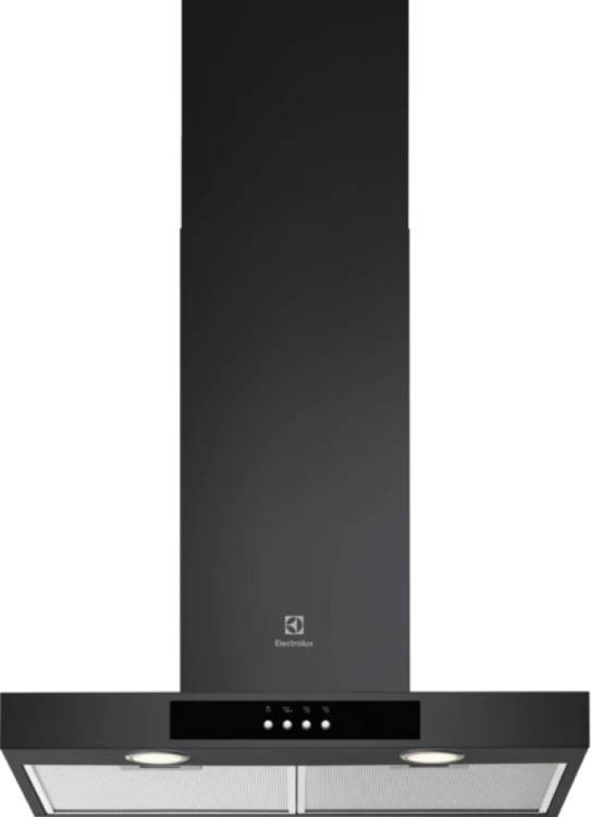 Hotte decorative murale ELECTROLUX Série 600 60cm Noire EFTD26K