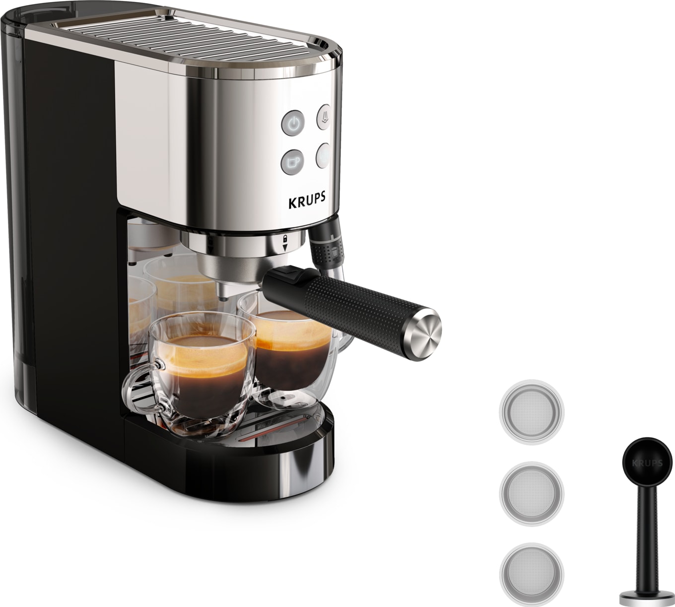 Expresso KRUPS Buse vapeur Inox - XP444C10