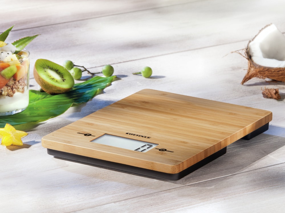 Balance de cuisine SOEHNLE 5kg Sensor Touch Bambou - 66308