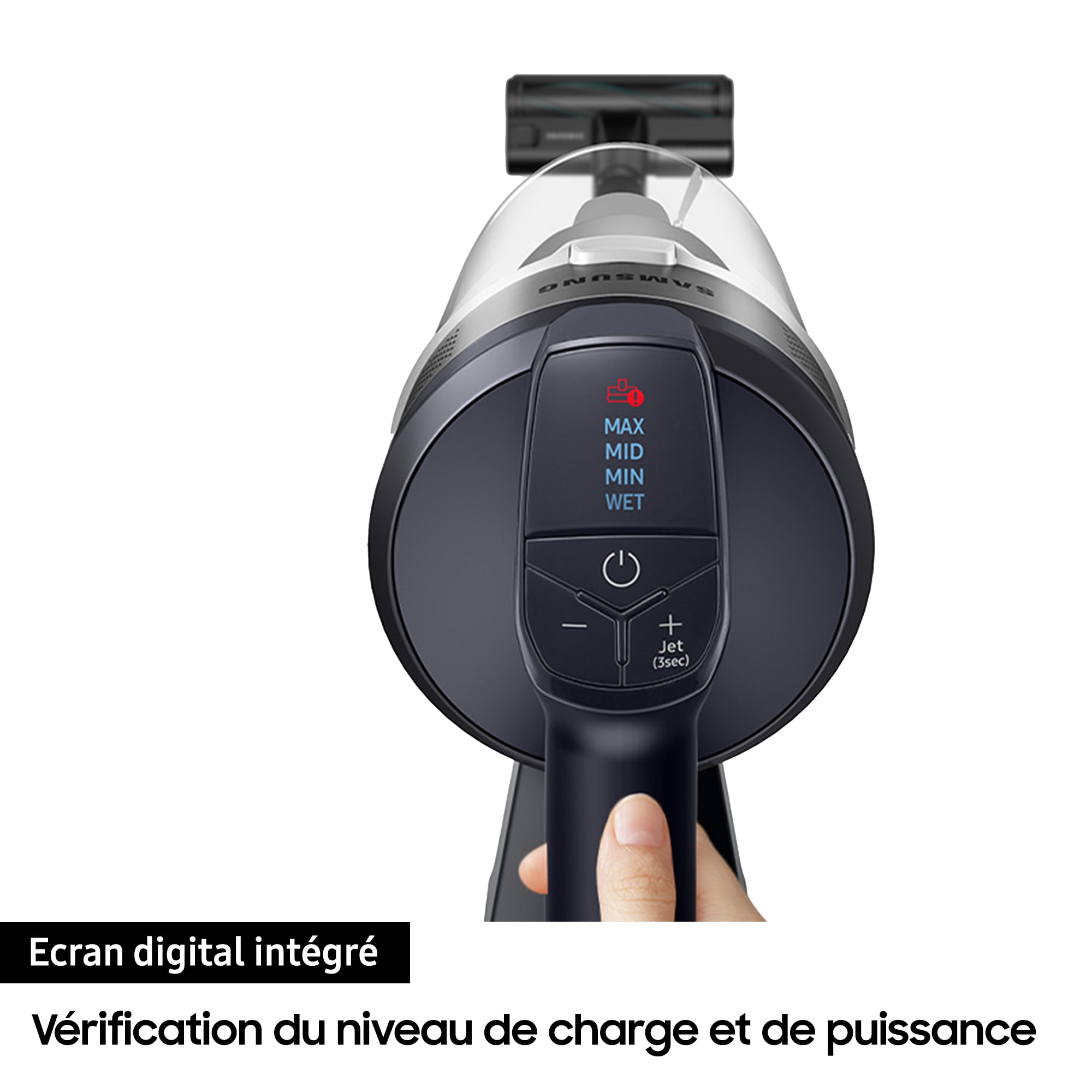 Aspirateur balai SAMSUNG JET 75E Complete, Noir - JET75ECOMPLETE Aspirateur balai SAMSUNG JET 75E Complete, Noir - JET75ECOMPLETE