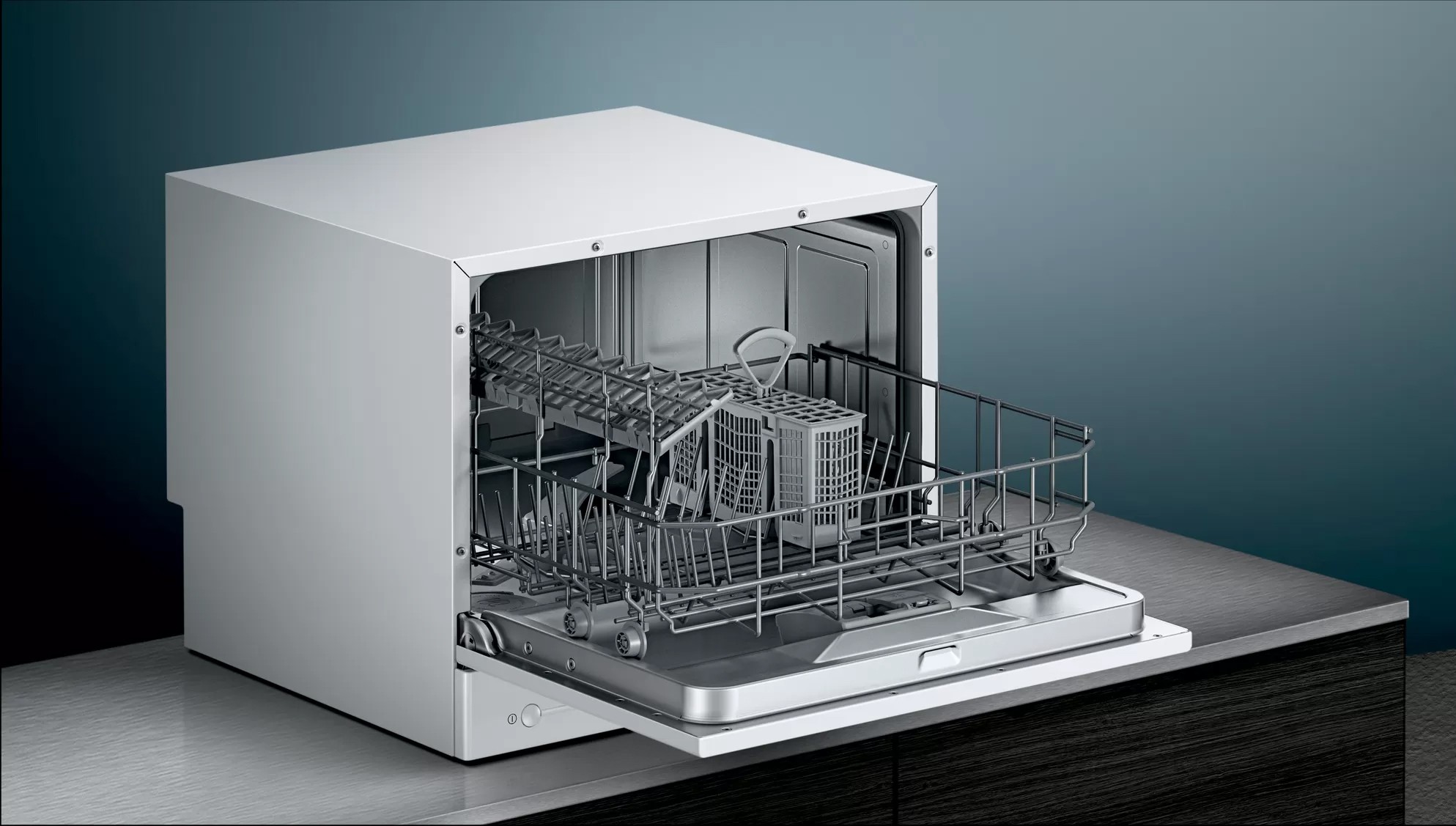 SIEMENS Mini lave vaisselle iQ300 VarioSpeed 49dB 6 couverts - SK26E222EU