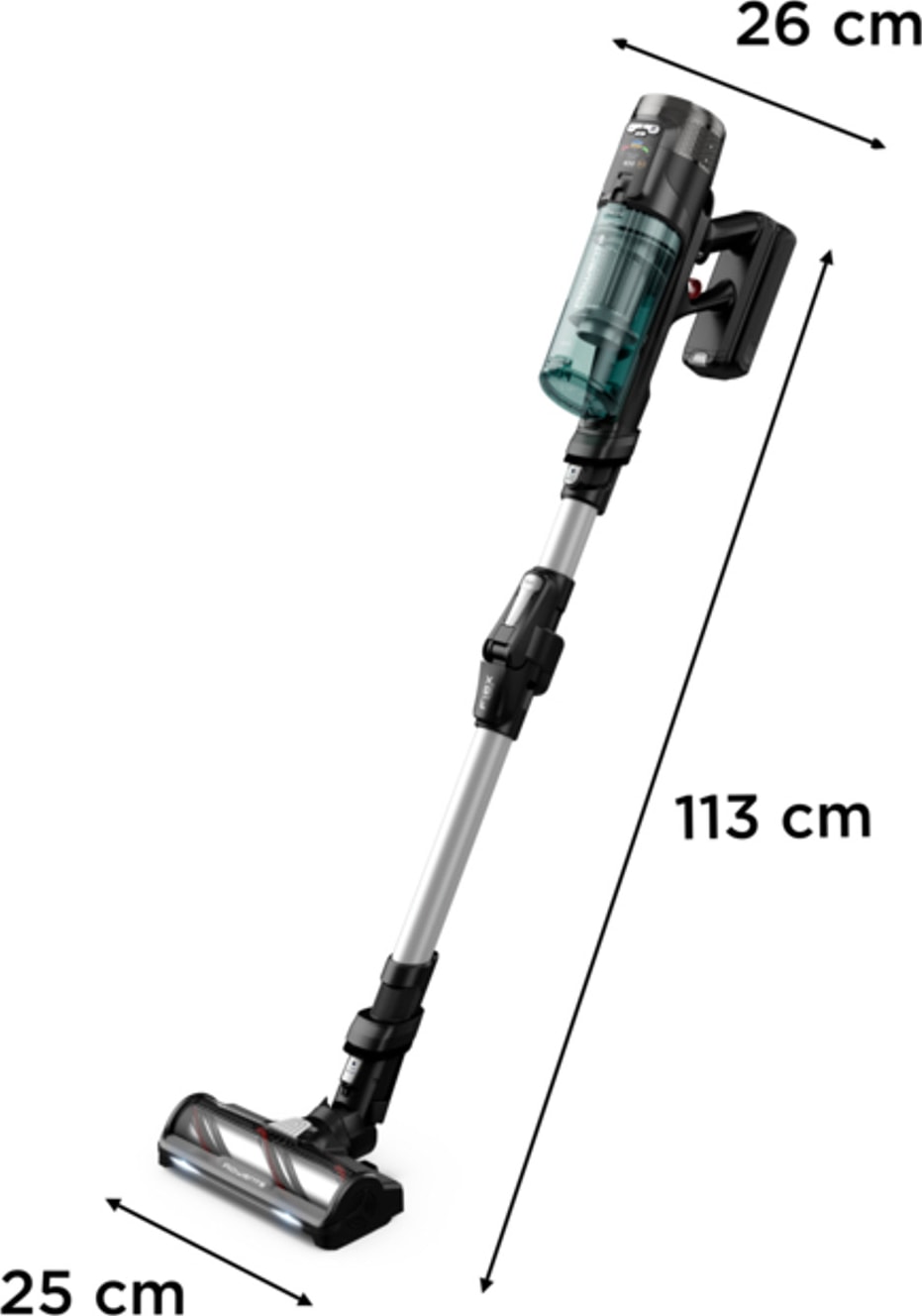Aspirateur balai ROWENTA X-Force Flex 60min Vert - RH9A32WO
