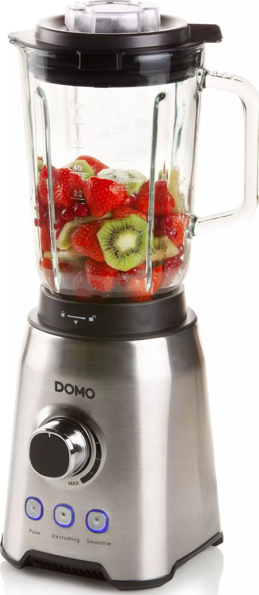 Blender DOMO 1,5L 1000W Verre Gris - DO710BL