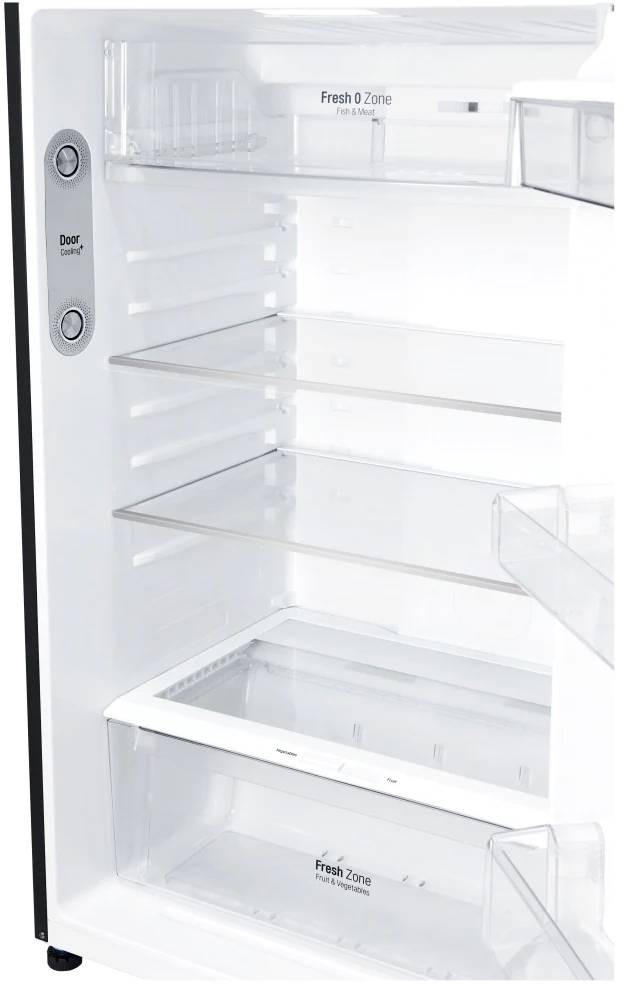 LG Réfrigérateur congélateur haut No Frost 509L Noir - GTF7850BL