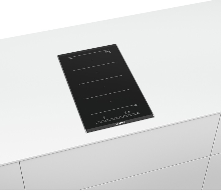Domino induction BOSCH 2 foyers 30 cm Noir - PXX375FB1E