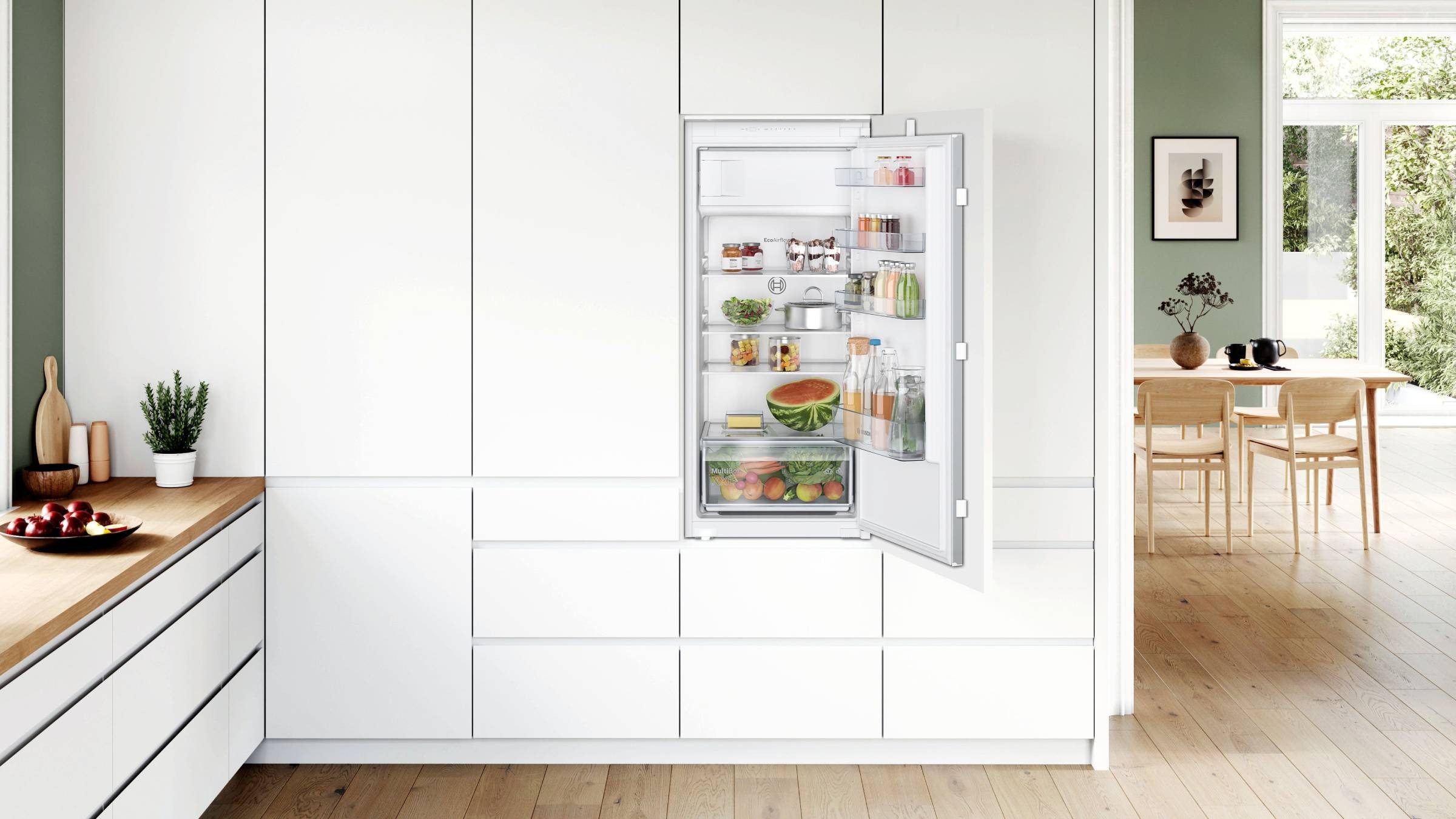 Réfrigérateur encastrable 1 porte BOSCH Série 2 Froid Statique 187L - KIL425SE0 Réfrigérateur encastrable 1 porte BOSCH Série 2 Froid Statique 187L - KIL425SE0