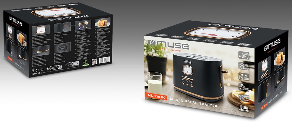 MUSE Grille pain  - MS-130BC
