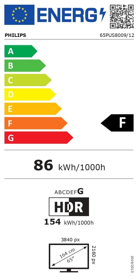 TV LED 4K 164 cm PHILIPS Smart TV Assistant vocal 65" - 65PUS8009 TV LED 4K 164 cm PHILIPS Smart TV Assistant vocal 65" - 65PUS8009