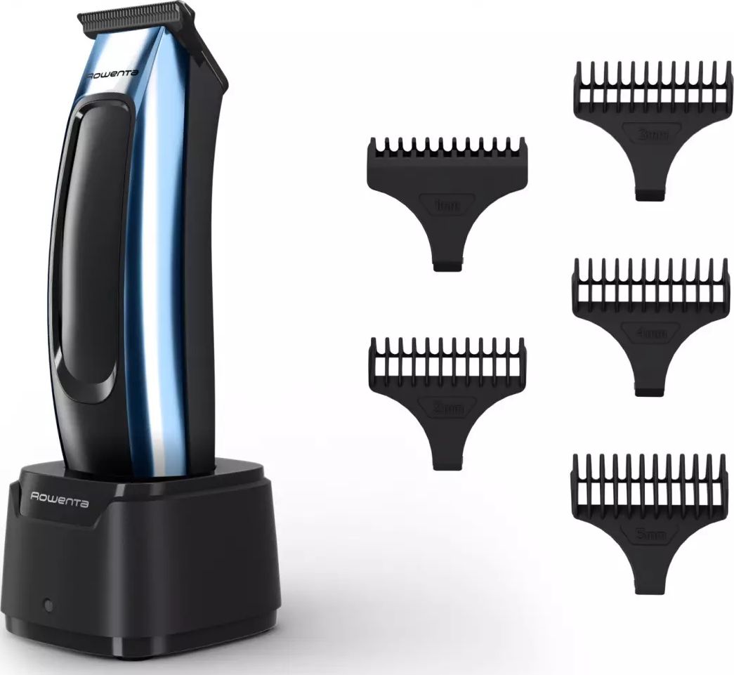 Tondeuse à barbe ROWENTA 90min 5 Lames Station de recharge - TN1851E0