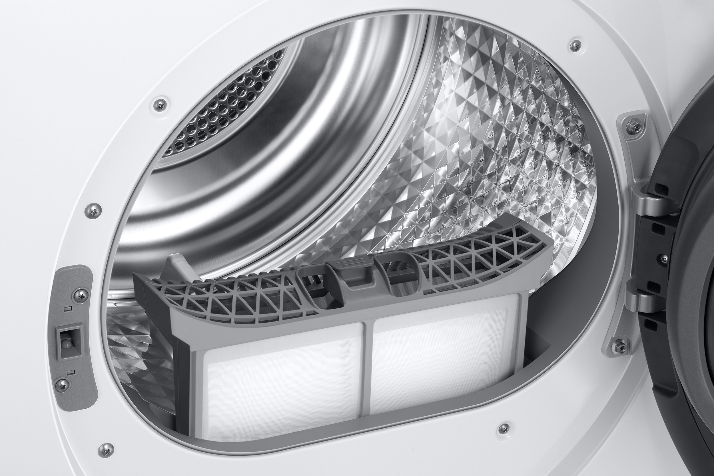 Sèche linge Condensation SAMSUNG QuickDry 65dB 9kg Blanc - DV90T6240HES3
