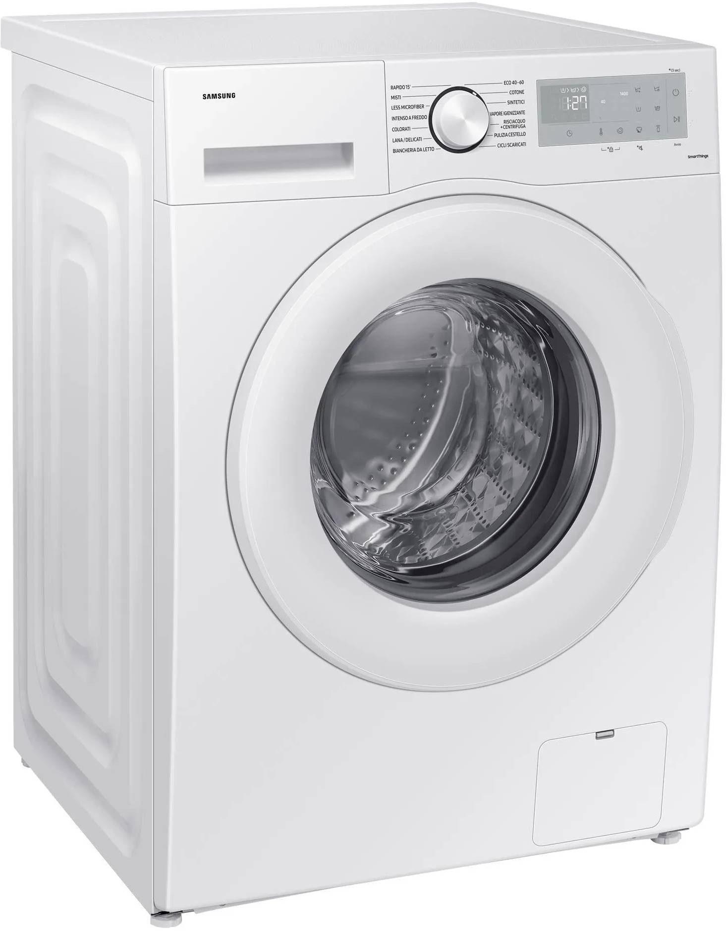 SAMSUNG Lave linge Frontal 8kg Blanc - WW80CGC04DTH