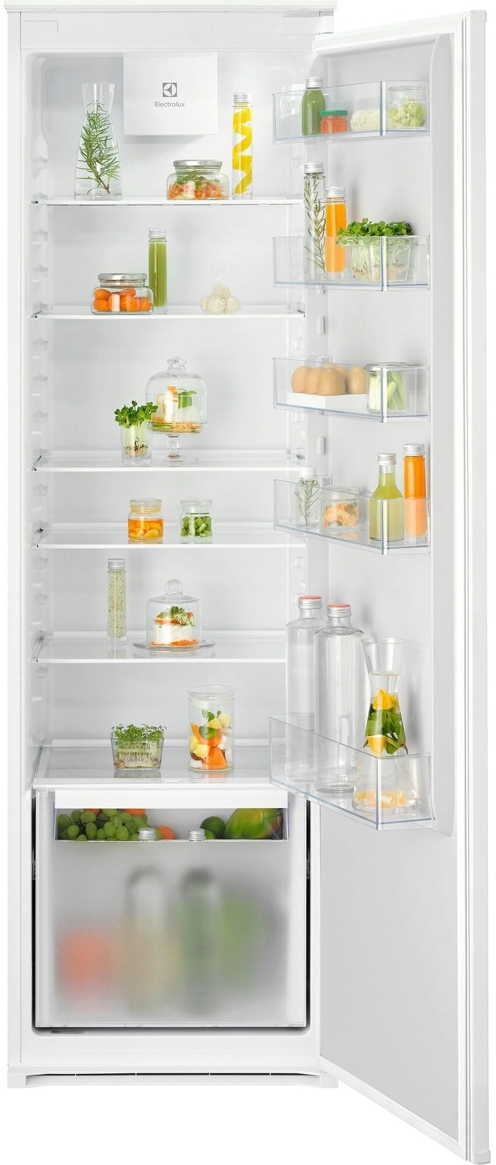 Réfrigérateur encastrable 1 porte ELECTROLUX 310L Froid brassé Blanc ERD6DE18S4