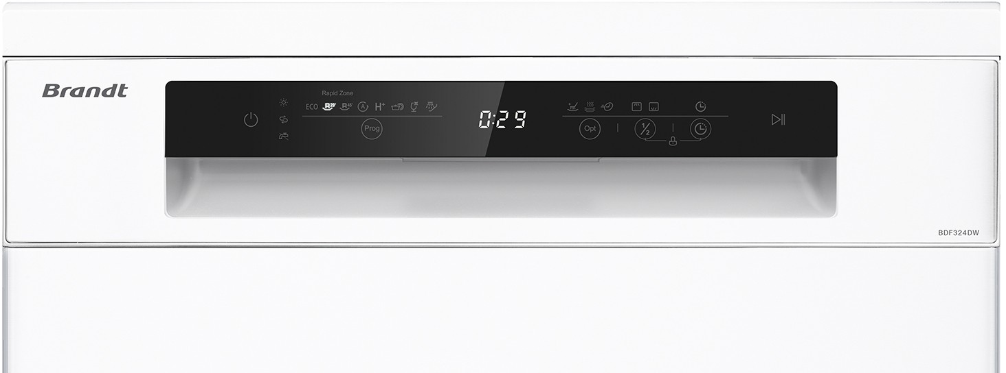 Lave vaisselle 60 cm BRANDT RapidZone 14 couverts - BDF424DW