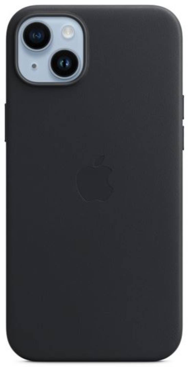 APPLE Coque iPhone 14 Plus Cuir Noir  MPP93ZM/A