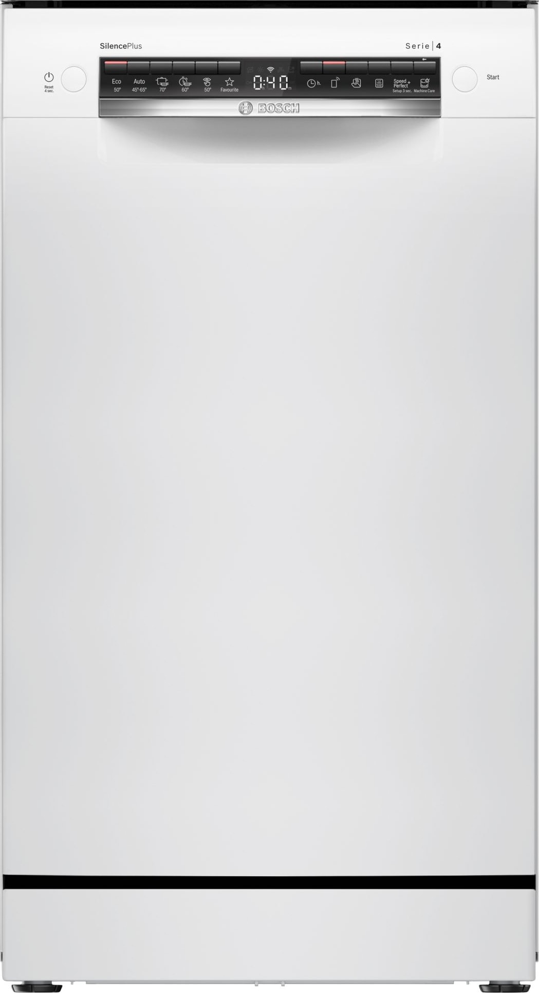 Lave vaisselle 45 cm BOSCH Connecté 10 couverts 44dB Blanc SPS4EMW17E