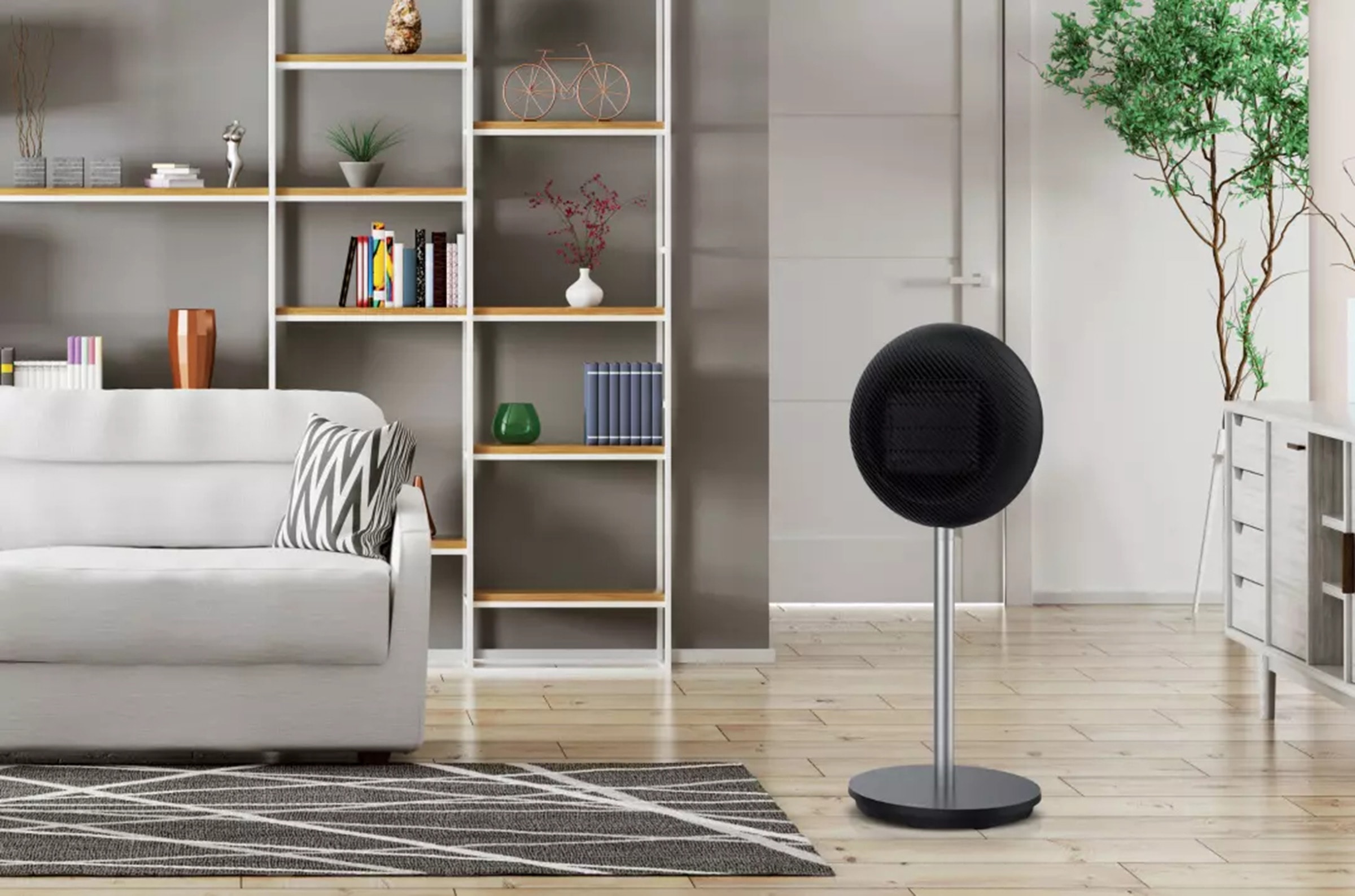 Radiateur soufflant SUPRA 2000W Noir - SERENA