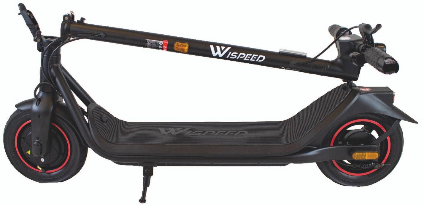 Trottinette électrique LOGICOM  - WISPEED-C10-55M-NOIR
