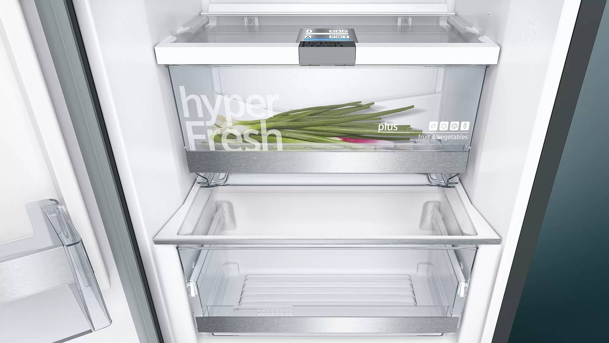 Réfrigérateur 1 porte SIEMENS IQ500 Froid Brassé HyperFresh Plus 346L Noir - KS36VAXEP Réfrigérateur 1 porte SIEMENS IQ500 Froid Brassé HyperFresh Plus 346L Noir - KS36VAXEP