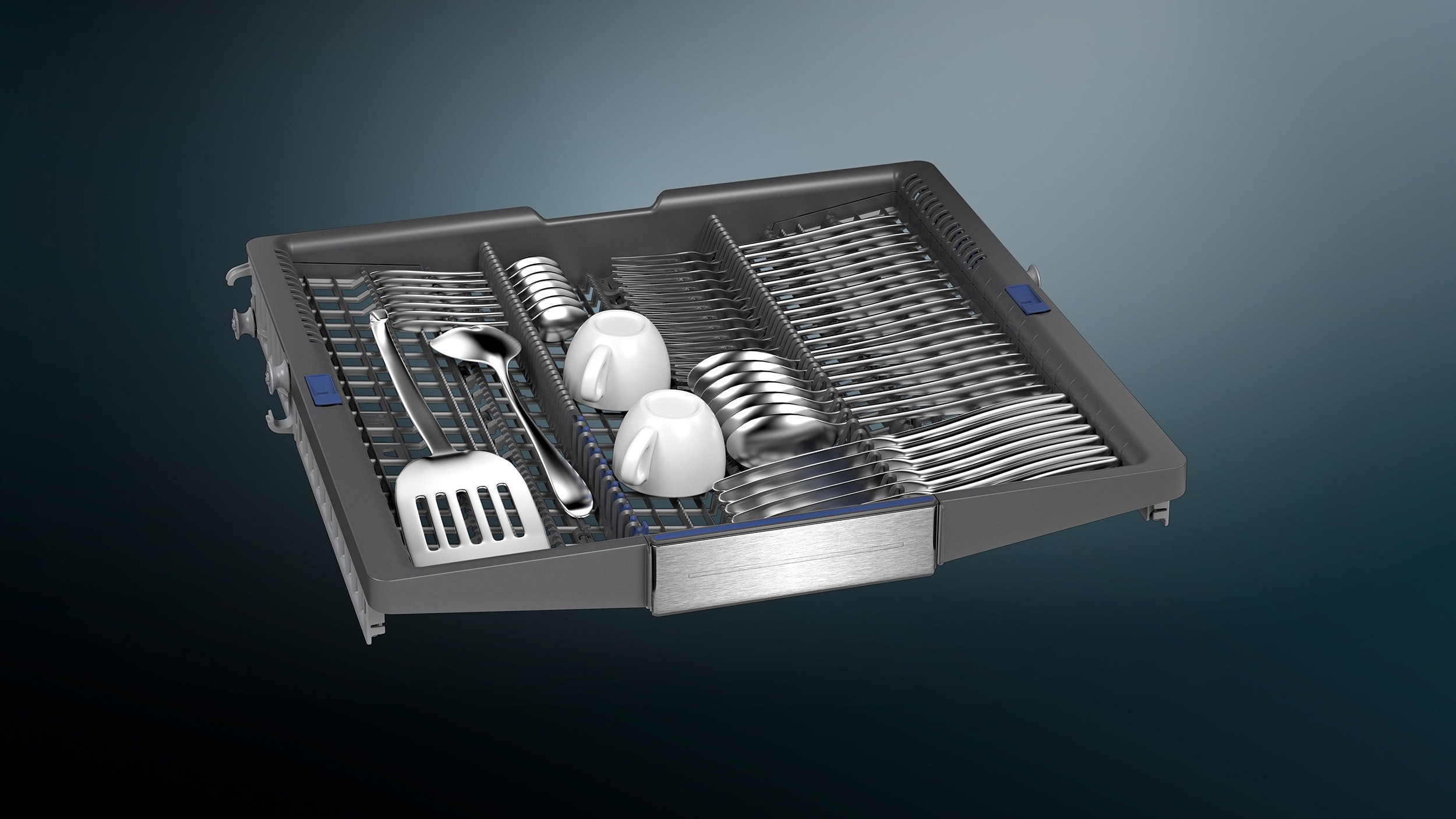 Lave vaisselle 60 cm SIEMENS iQ700, 14 couverts, Gris - SN27TI00CE
