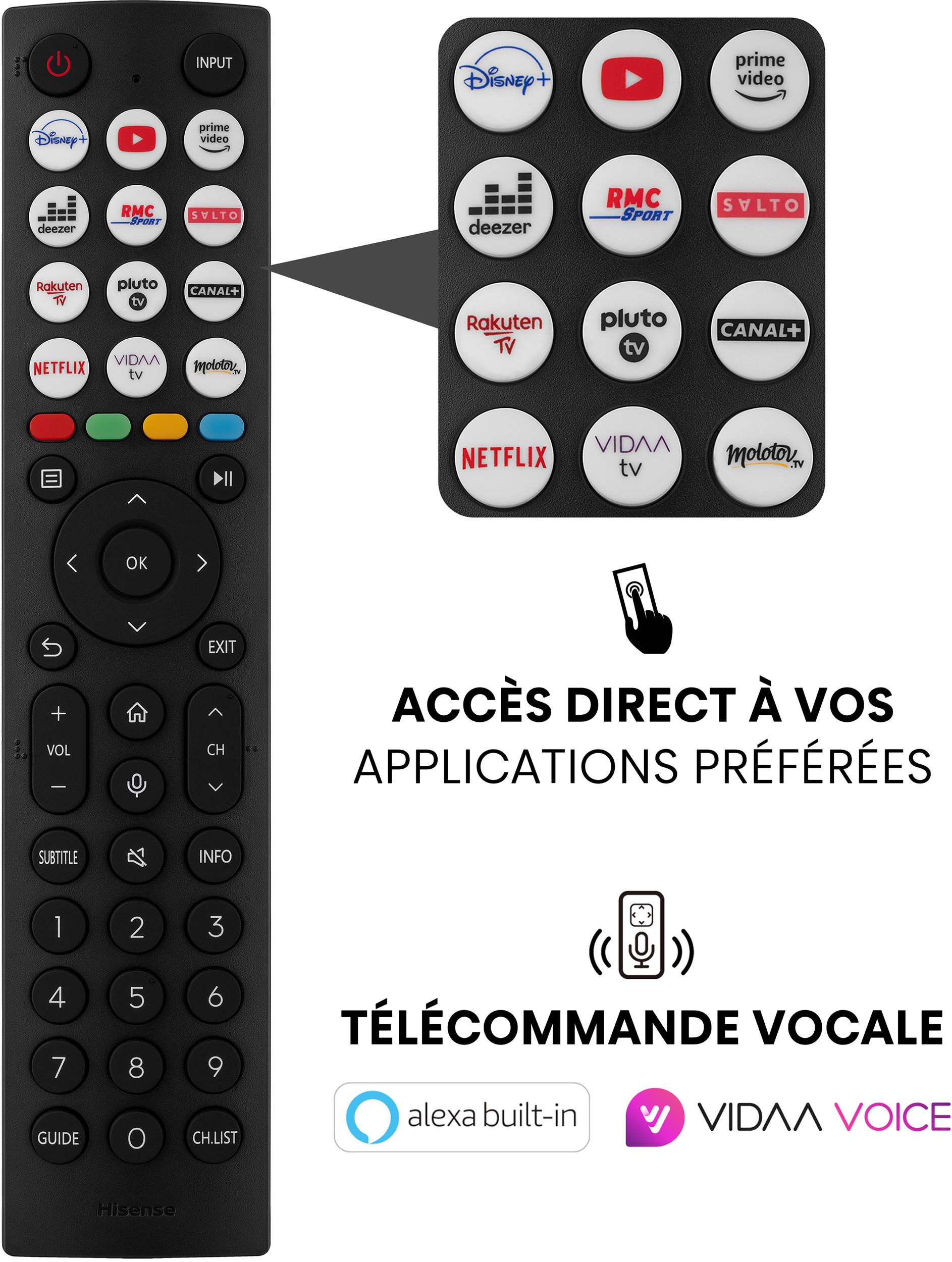 TV Mini LED 4K 164 cm HISENSE - 65U6KQ TV Mini LED 4K 164 cm HISENSE - 65U6KQ