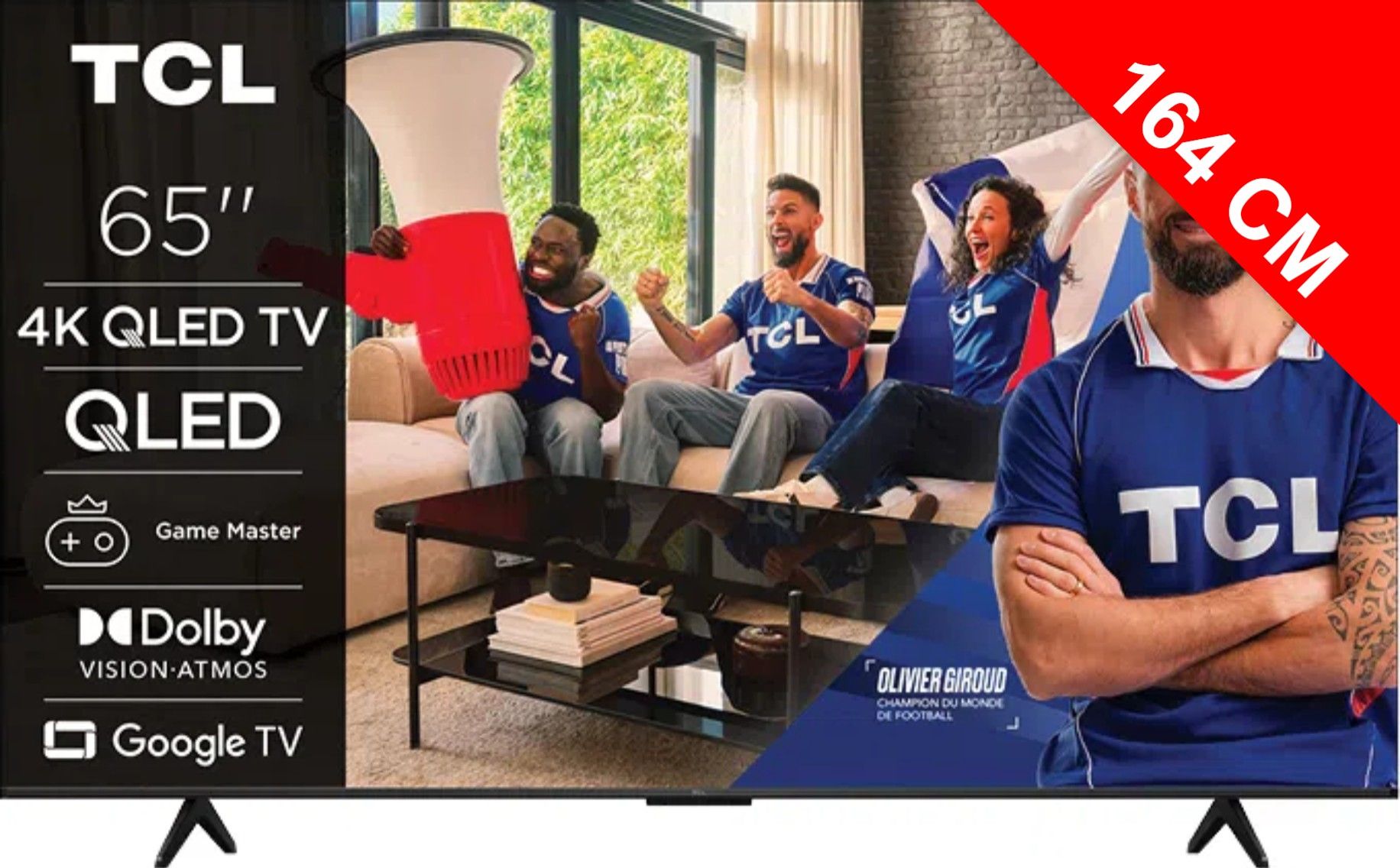 TV QLED 4K 164 cm TCL  65P7L