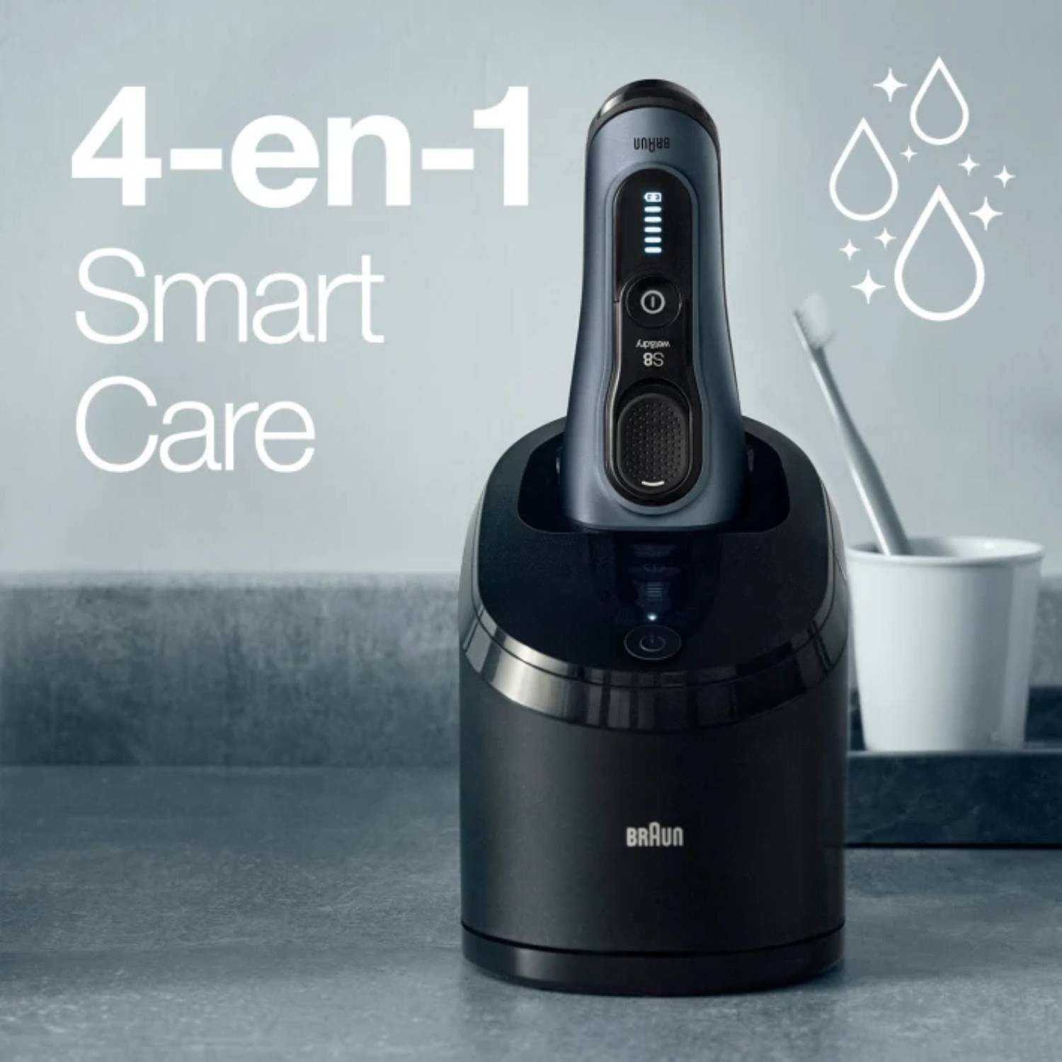 Rasoir électrique BRAUN Series 8 8453 CC - 8453CC