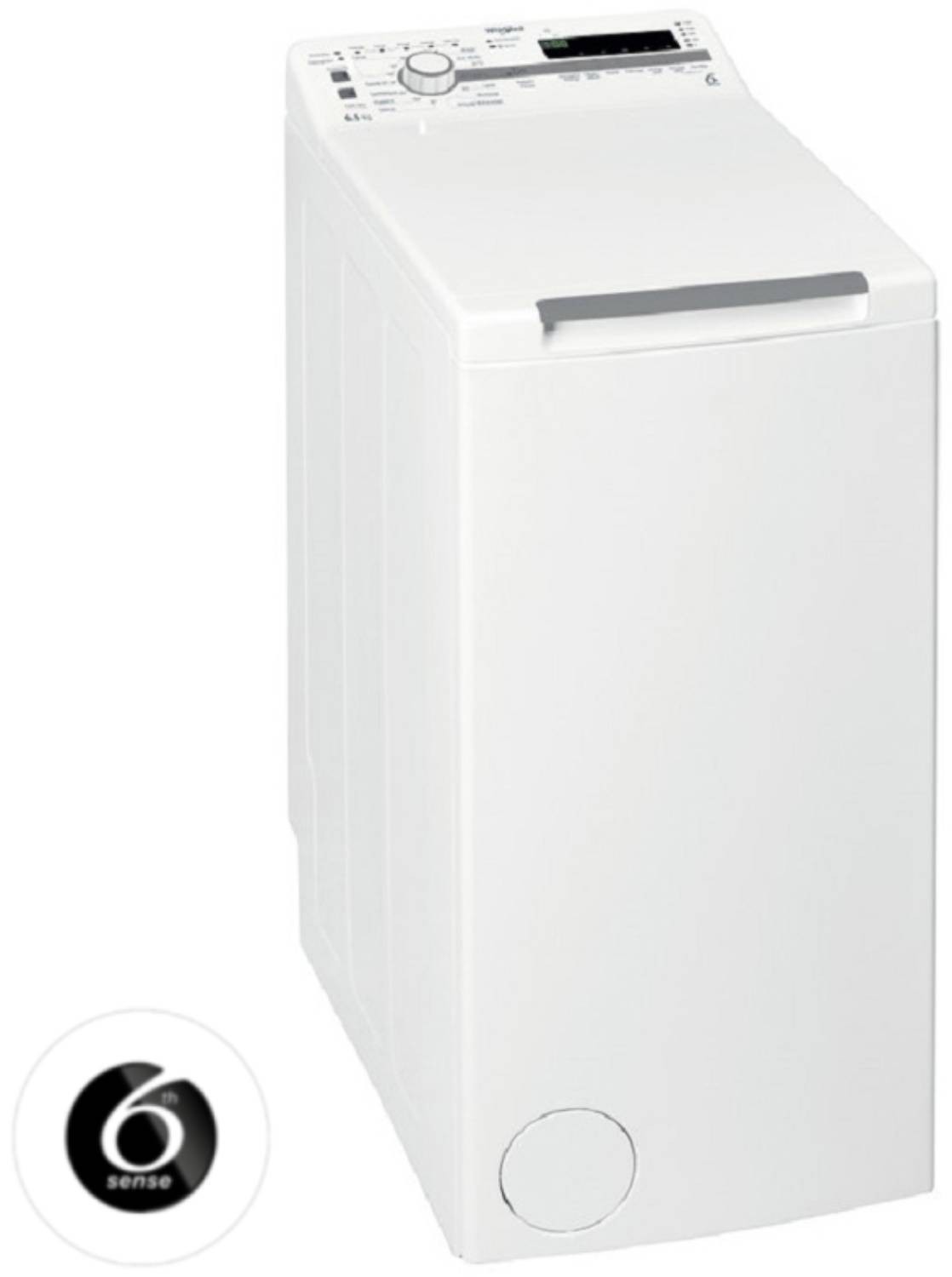WHIRLPOOL Lave linge Top 6ème sens FreshCare 1200 trs/mn 6kg