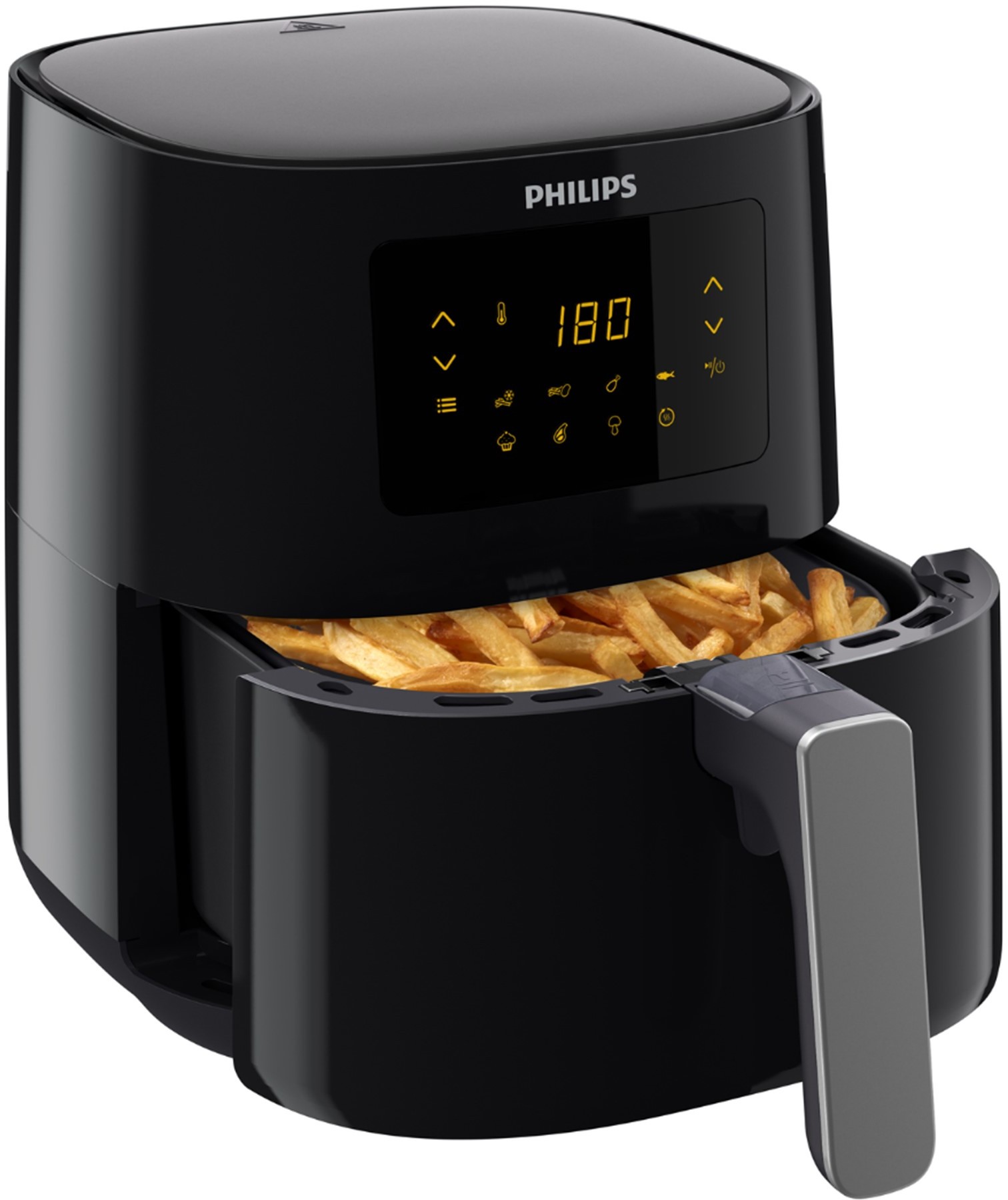 Friteuse à air chaud PHILIPS Airfryer Rapid Air Noir - HD9252/70 Friteuse à air chaud PHILIPS Airfryer Rapid Air Noir - HD9252/70