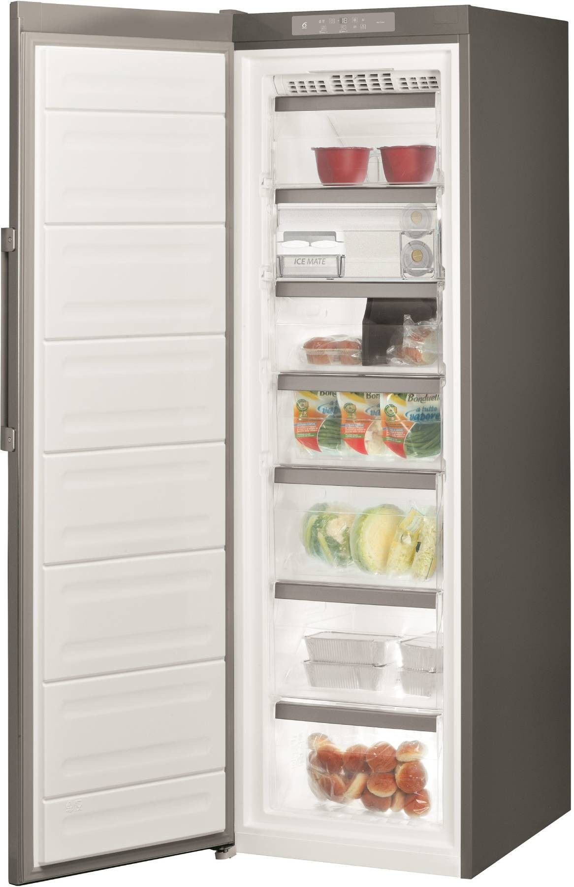Congélateur armoire WHIRLPOOL Froid No Frost 263L Inox - UW8F2CXBIN2 Congélateur armoire WHIRLPOOL Froid No Frost 263L Inox - UW8F2CXBIN2
