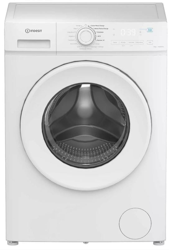 Lave linge Frontal INDESIT 8kg 1400trs/min Blanc IMA864MYTIMEFR