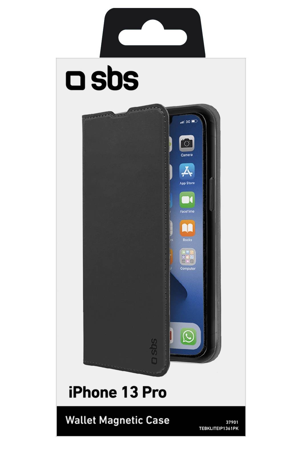 SBS Etui Etui de protection Wallet Lite pour iPhone 13 Pro - ETUI-IPHONE13PRO