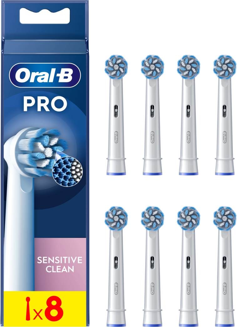 ORAL B Brossette Sensitive Clean Pro (Pack de 8)  ULTRATHINX8