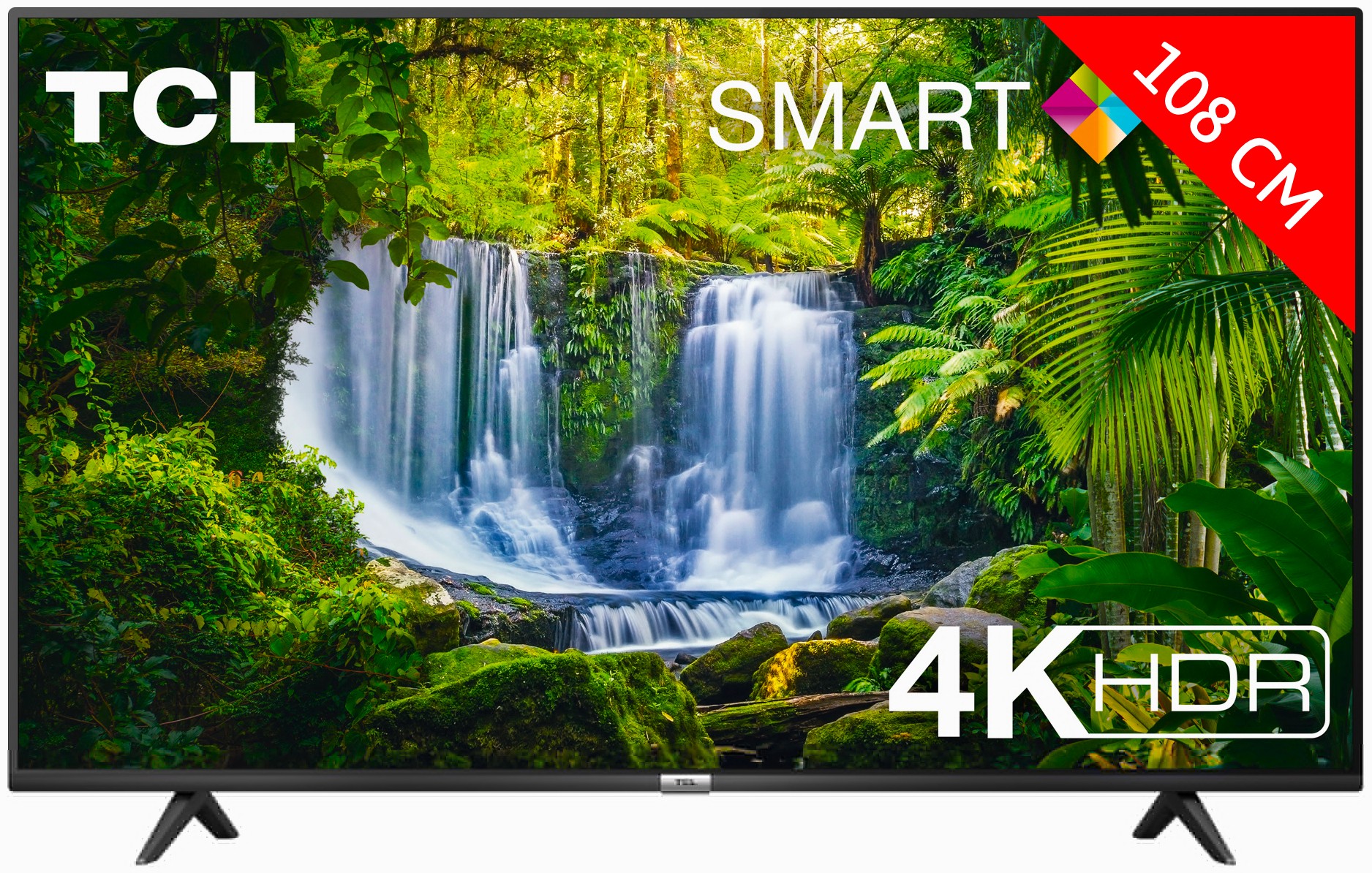TCL TV LED 4K 108 cm 43P610