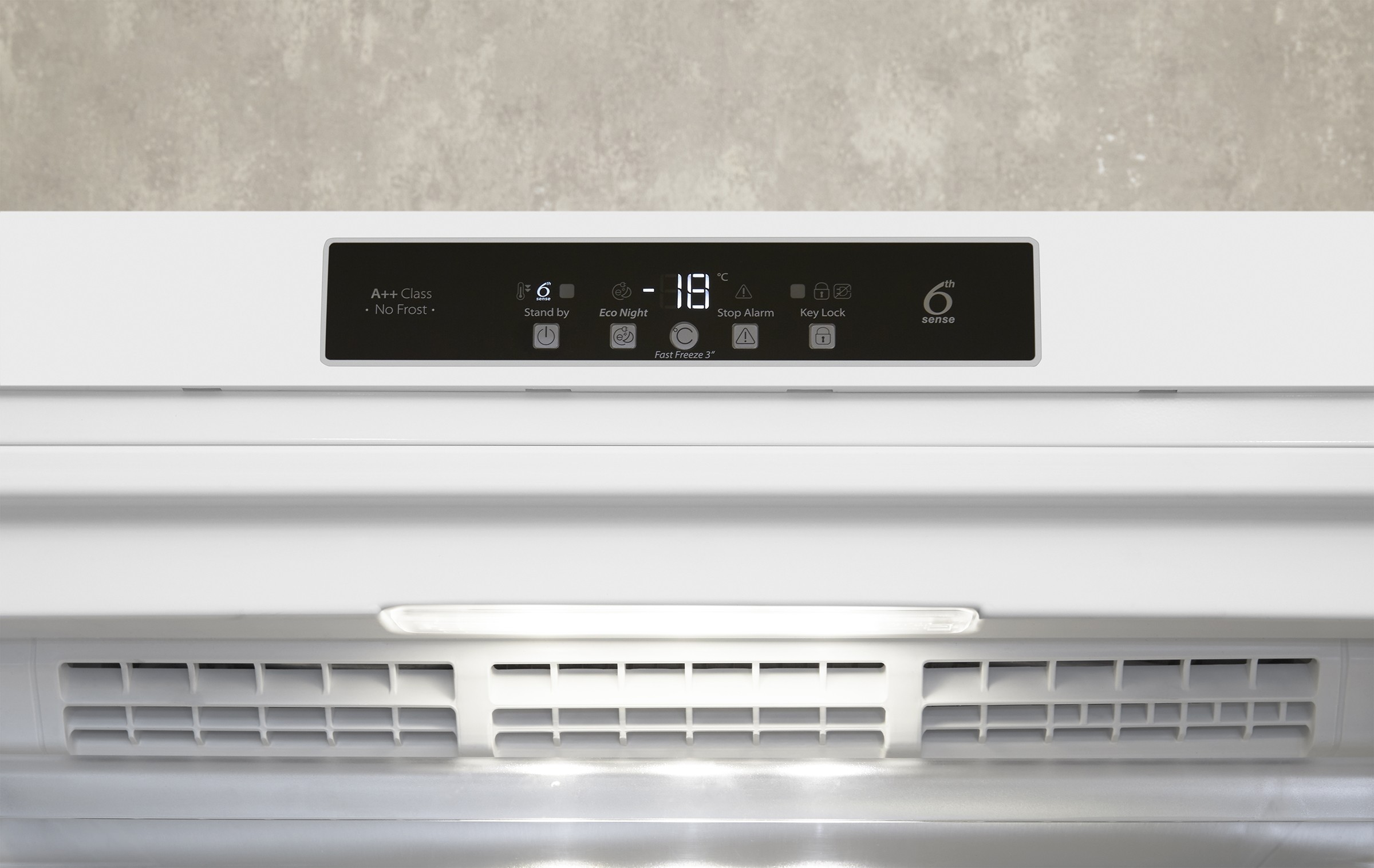 WHIRLPOOL Congélateur armoire Thermostat 6ème sens 260L Blanc - UW8F2YWBIF2