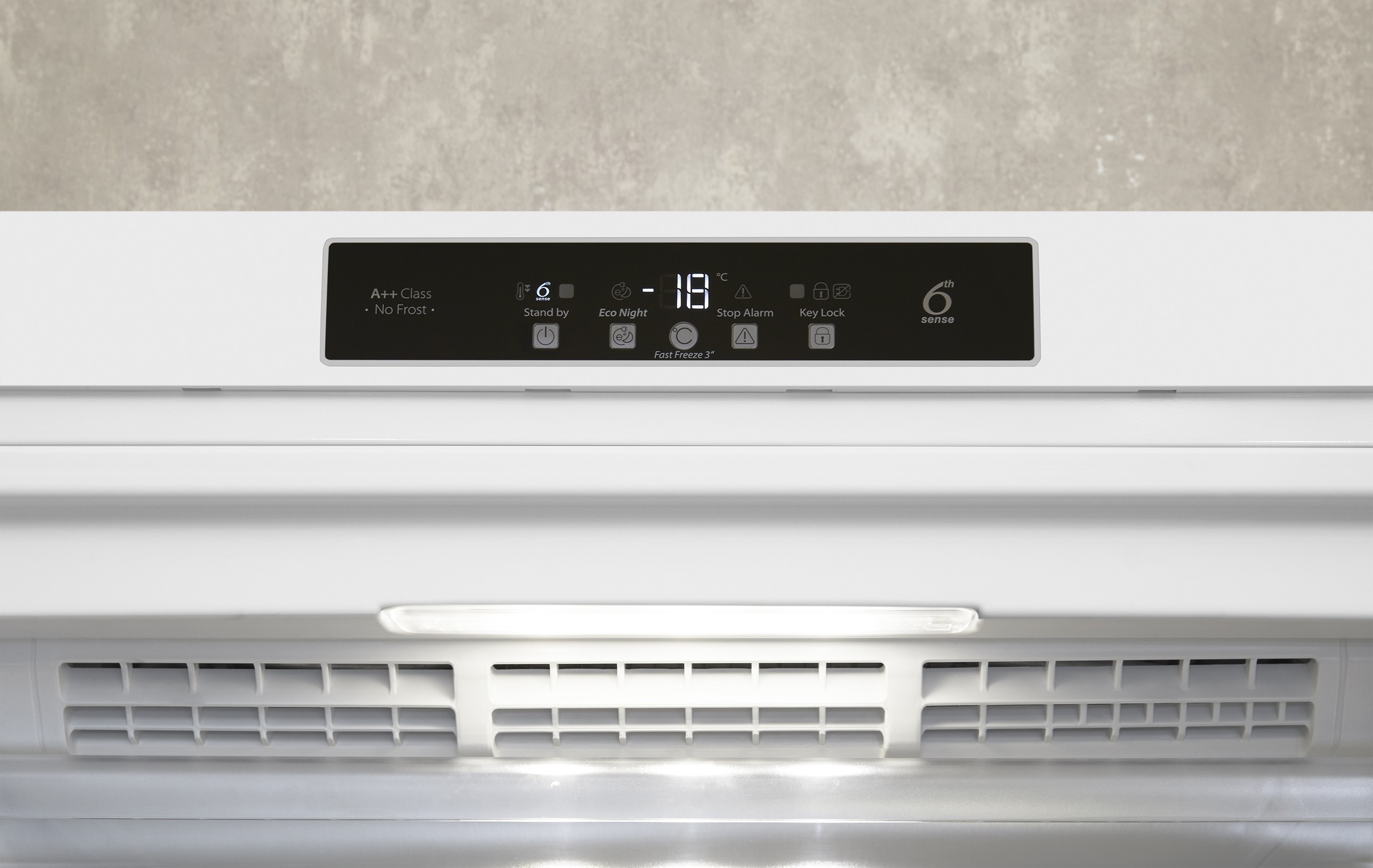 Congélateur armoire WHIRLPOOL Thermostat 6ème sens 260L Blanc - UW8F2YWBIF2