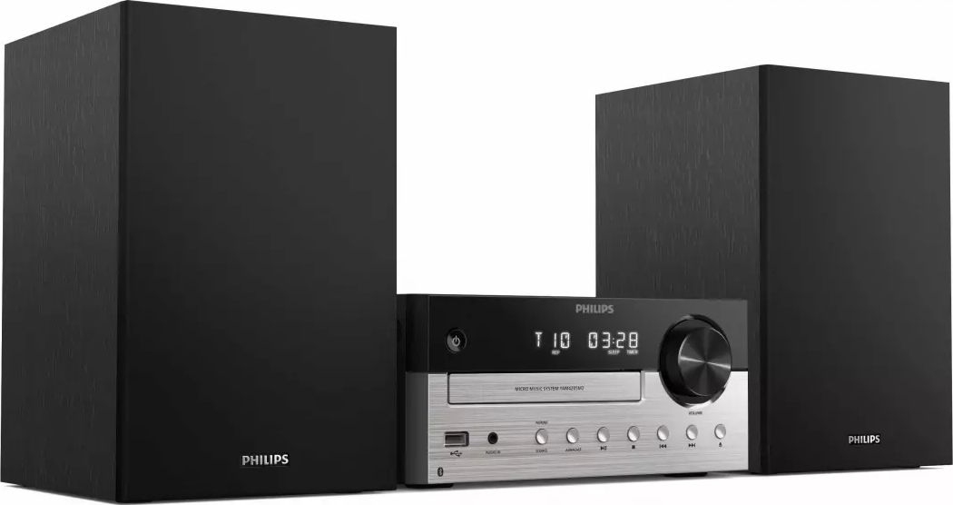 Micro chaîne hifi PHILIPS CD Bluetooth USB Tuner 80W Argent - TAM4205M2/12
