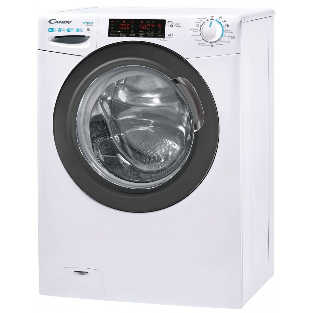 Lave linge sechant Frontal CANDY 10kg - CSWS4106TWMRE-47